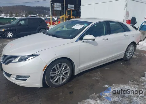 2016 Lincoln Mkz из США, поврежденный, VIN 3LN6L2G91GR623988